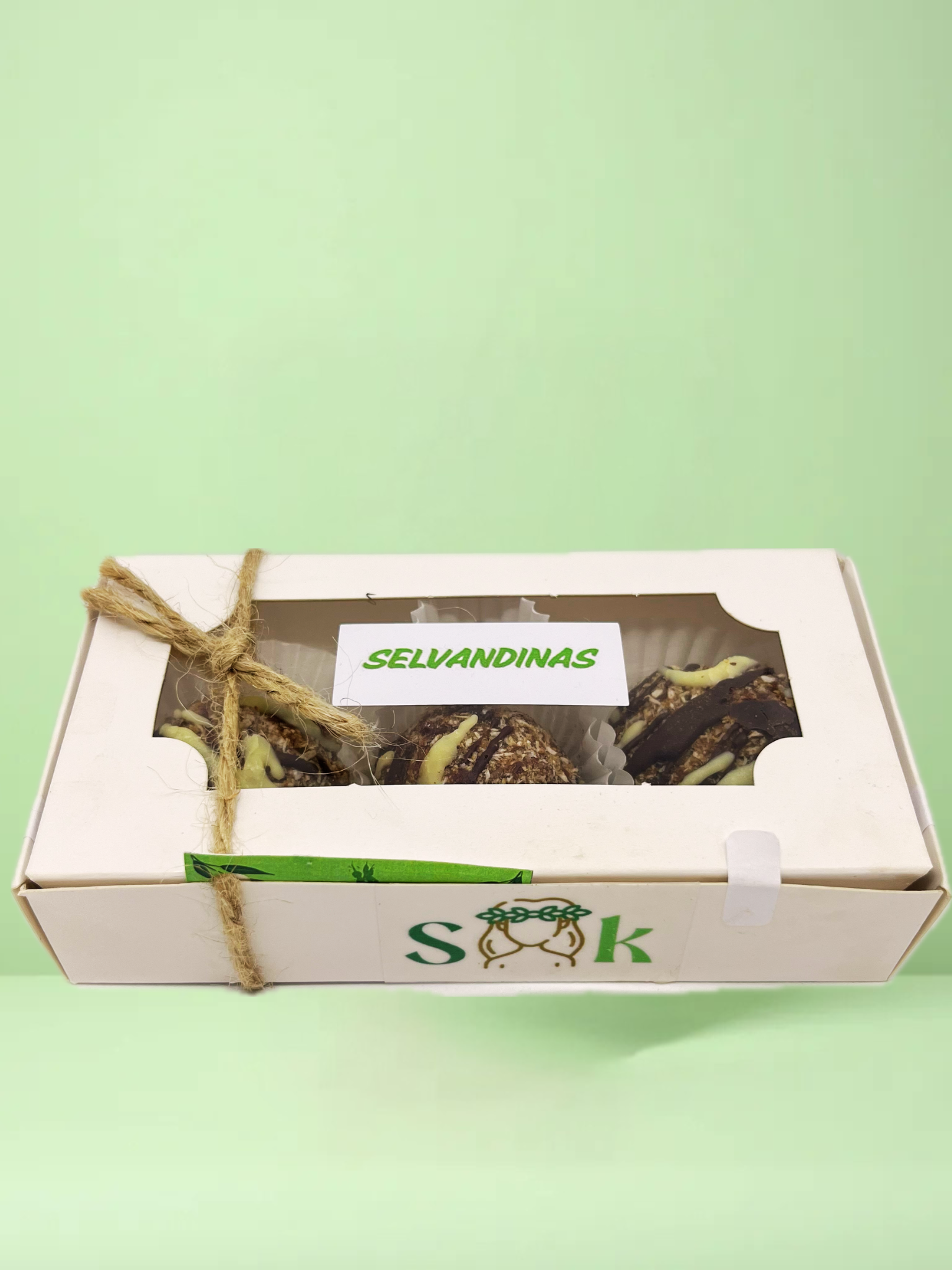 Selvandinas Bolitas Energeticas Keto Libre de Gluten